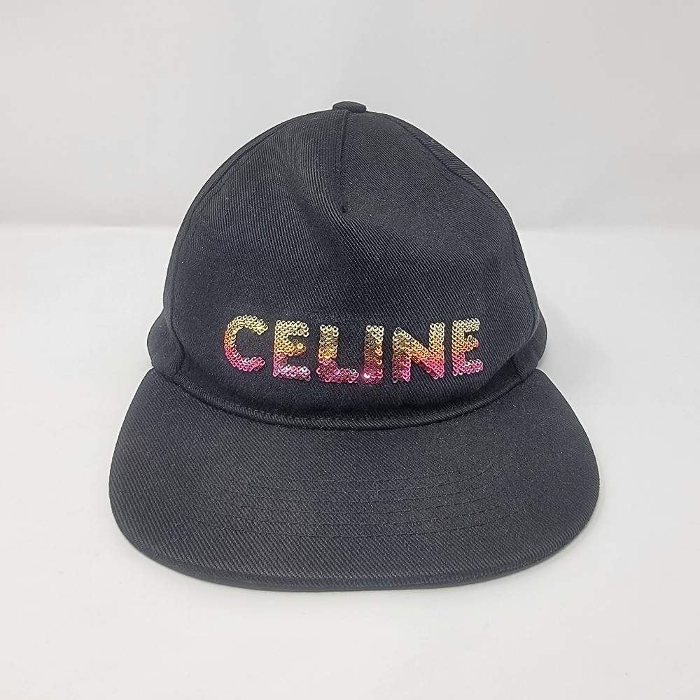CELINE Sequins Baseball Hat